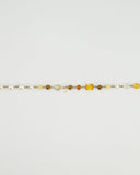*HOT* Chanel Brown Glass Pearls and Gold CC Logo Necklace