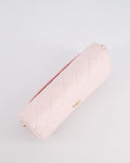 *HOT* Chanel Baby Pink Wallet on Chain in Lambskin Leather with Pearl Strap