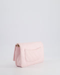 *HOT* Chanel Baby Pink Wallet on Chain in Lambskin Leather with Pearl Strap