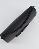 *FIRE PRICE* Christian Top quality Dior Black Matte J'ATop quality Dior Medium Flap Bag in Smooth Calfskin Leather with Black Hardware
