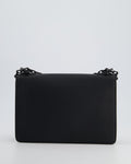 *FIRE PRICE* Christian Top quality Dior Black Matte J'ATop quality Dior Medium Flap Bag in Smooth Calfskin Leather with Black Hardware
