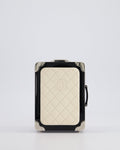 *RARE* Chanel 2016 Airlines Evening In The Air Trolley Minaudi√®re Bag with Silver Hardware and Quilted Leather with CC Logo Detail