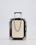 *RARE* Chanel 2016 Airlines Evening In The Air Trolley Minaudi√®re Bag with Silver Hardware and Quilted Leather with CC Logo Detail