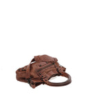 balenciaga First Handbag in Brown Leather