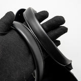 balenciaga Cabas Logo Tote Bag Canvas/ Calfskin Black SHW