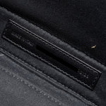 balenciaga Cabas Logo Tote Bag Canvas/ Calfskin Black SHW