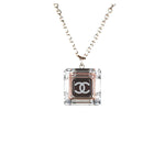 Chanel Logo Square Necklace Costume Jewellery
