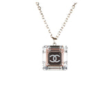 Chanel Logo Square Necklace Costume Jewellery