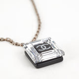 Chanel Logo Square Necklace Costume Jewellery