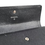 Chanel Long Wallet Black 18 Series