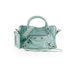 balenciaga Classic Mini City Blue Tote Bag