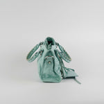 balenciaga Classic Mini City Blue Tote Bag