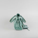balenciaga Classic Mini City Blue Tote Bag