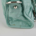 balenciaga Classic Mini City Blue Tote Bag