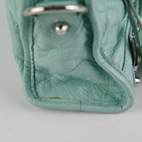 balenciaga Classic Mini City Blue Tote Bag