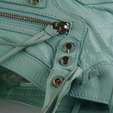 balenciaga Classic Mini City Blue Tote Bag