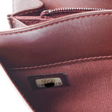 Chanel Long Wallet Red Caviar - Series 18