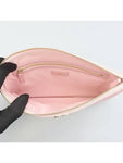 AP2968 Light pink color caviar gold logo decoration clutch Chanel