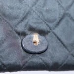 Chanel Matelasse Chain Shoulder Bag Satin Black CC Auth am6152A