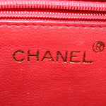 Chanel Matelasse Chain Shoulder Bag Satin Black CC Auth am6152A