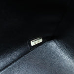 Chanel Matelasse 30 Turn Lock Chain Bag Caviar Skin Black CC Auth ar11992A