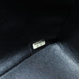 Chanel Matelasse 30 Turn Lock Chain Bag Caviar Skin Black CC Auth ar11992A
