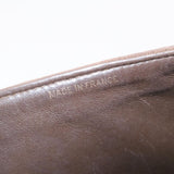 Chanel Matelasse 30 Double Chain New Shoulder Bag Suede Brown CC Auth ar4582