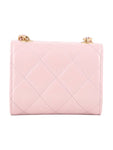 AP2848 Shiny Calfs Coin Medal Pendant Mini Chain Cross Bag 33902 Chanel