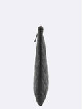 A84407 Black Color Caviar Skin Gold Metal Boy Large Clutch Chanel