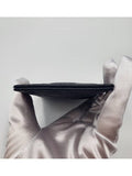 24P Coco Lettering CC Logo Card Slot Caviar Black AP3835 Chanel