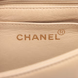 Chanel Mademoiselle Shoulder Bag in Lambskin Beige