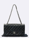 A01112 Classic Patent Medium M Size Flap Chain Shoulder Bag Chanel