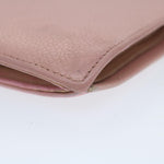 Chanel Long Wallet Caviar Skin Pink CC Auth bs11186