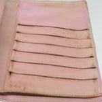 Chanel Long Wallet Caviar Skin Pink CC Auth bs11186