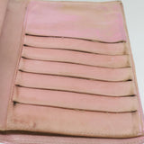 Chanel Long Wallet Caviar Skin Pink CC Auth bs11186