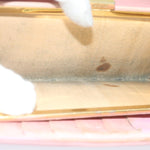 Chanel Long Wallet Caviar Skin Pink CC Auth bs11186