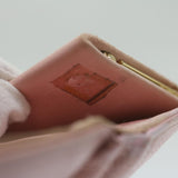 Chanel Long Wallet Caviar Skin Pink CC Auth bs11186