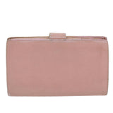 Chanel Long Wallet Caviar Skin Pink CC Auth bs11186