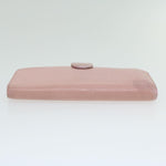 Chanel Long Wallet Caviar Skin Pink CC Auth bs11186