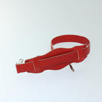 balenciaga City Hand Bag Leather 2way Red 115748 Auth bs12559