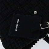 balenciaga Bistro Hand Bag Canvas 2way Black 671342 Auth bs15695