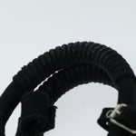balenciaga Bistro Hand Bag Canvas 2way Black 671342 Auth bs15695