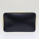 Chanel Matelasse Chain Shoulder Bag Canvas Leather Beige CC Auth bs16006