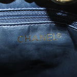 Chanel Matelasse Chain Shoulder Bag Canvas Leather Beige CC Auth bs16006