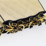 Chanel Matelasse Chain Shoulder Bag Canvas Leather Beige CC Auth bs16006