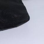 balenciaga Classic Metallic Envelope Bag Leather Black 438791 Auth bs16228