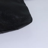 balenciaga Classic Metallic Envelope Bag Leather Black 438791 Auth bs16228