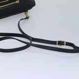balenciaga Classic Metallic Envelope Bag Leather Black 438791 Auth bs16228