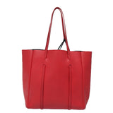 balenciaga Everyday Tote S Tote Bag Leather Red Auth bs16489