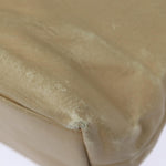 Chanel Matelasse Chain Tote Bag Leather Beige Gold CC Auth bs16657